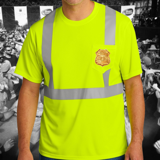 Moshpit Safety Officer Reflective Shirt