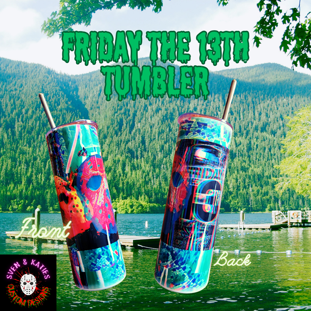 Friday the 13th Tumbler