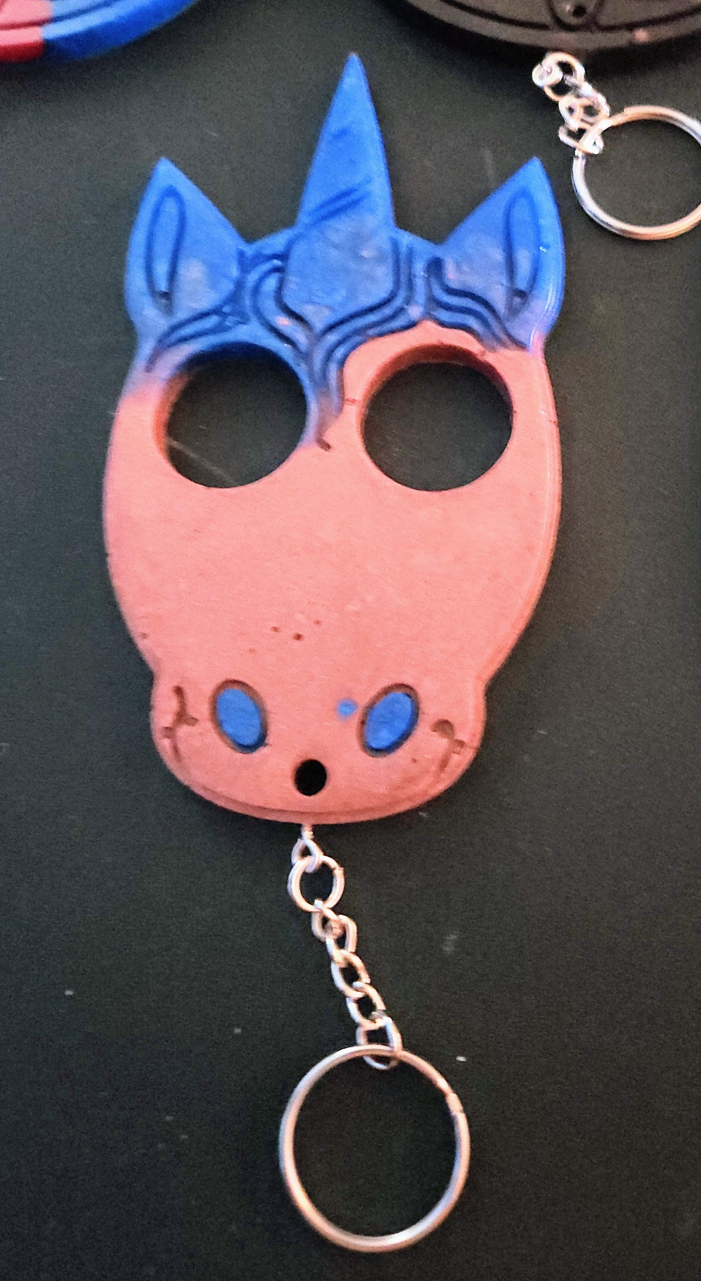 Epoxy Self-Defense Keychains