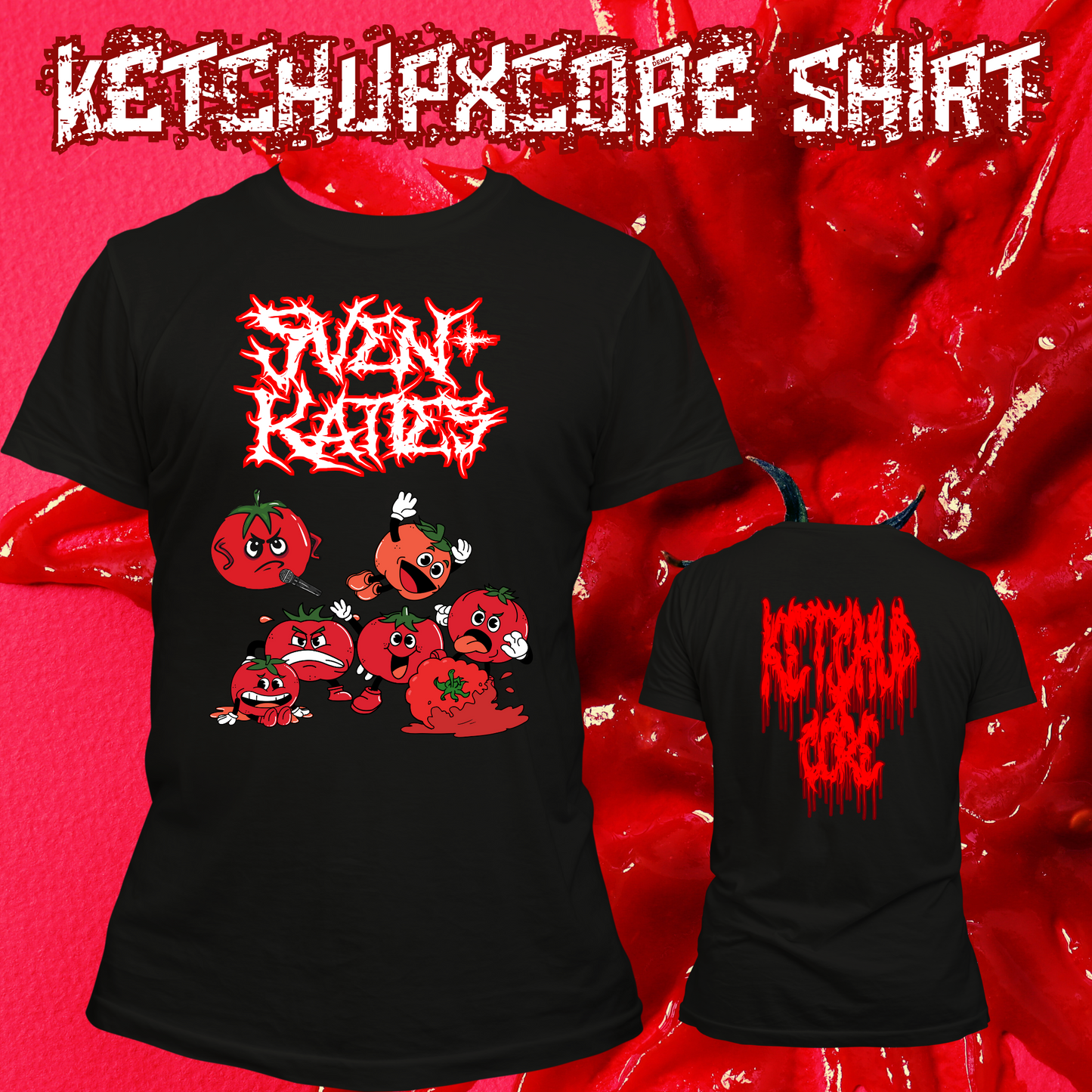 Sven & Katies ketchupXcore Shirt