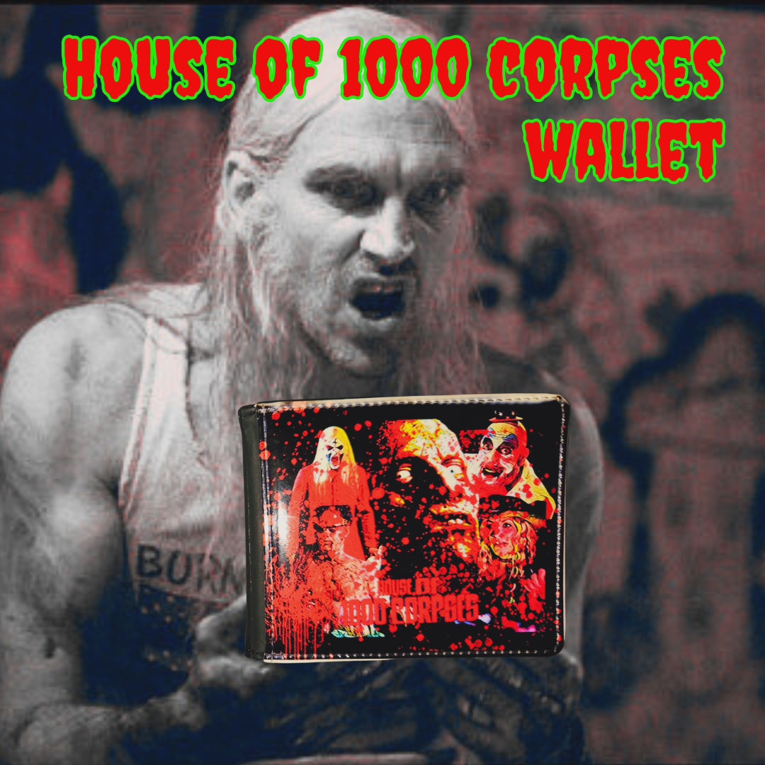 House of 1000 Corpses Wallet and Capt Spaulding Tumbler Bundle