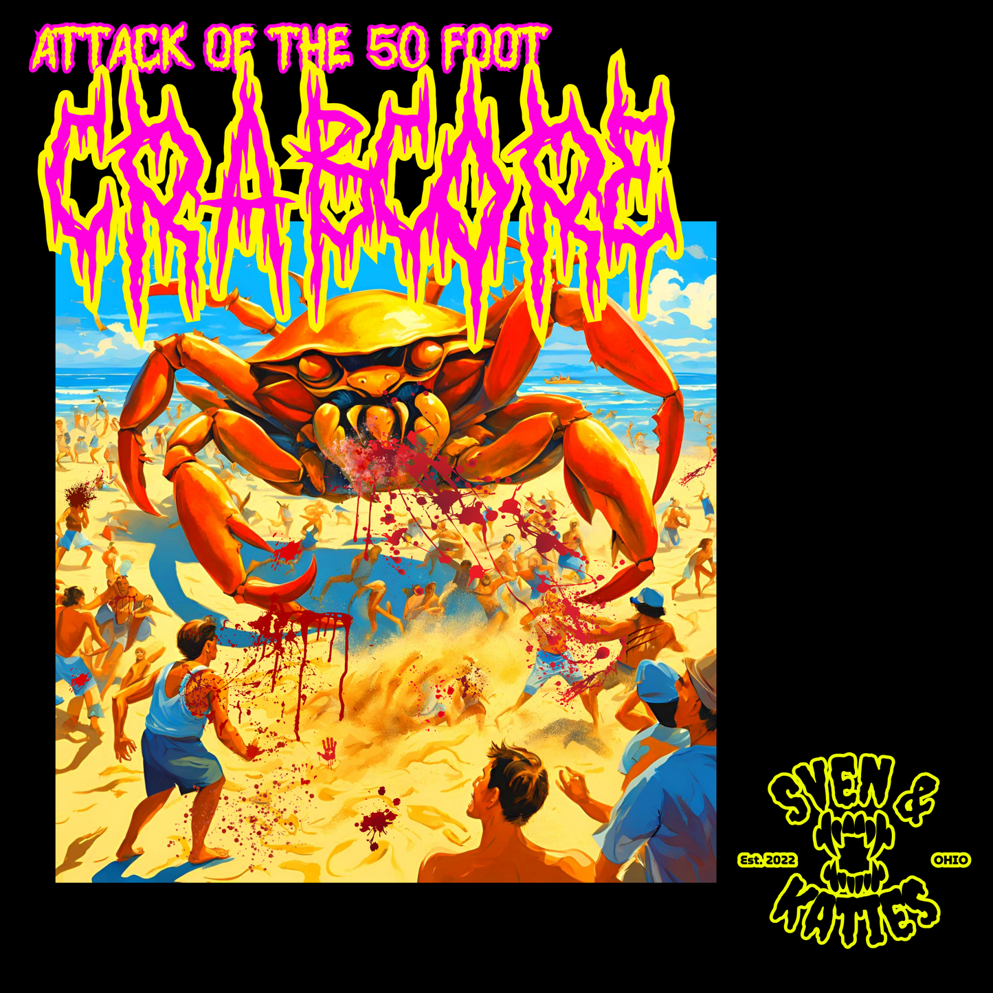 Attack of the 50 Foot Crabcore Shirt/Long Sleeve/Hoodie