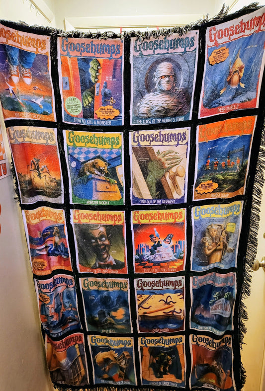 Goosebumps Book Cover Blankets (version 2)