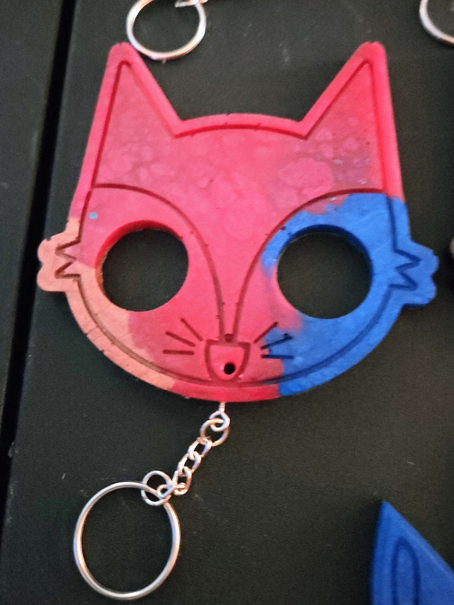 Epoxy Self-Defense Keychains