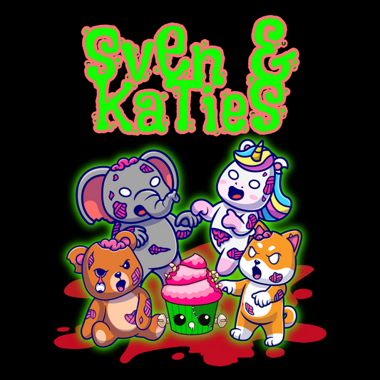 Sven & Katies Cute Zombie Friends Shirt