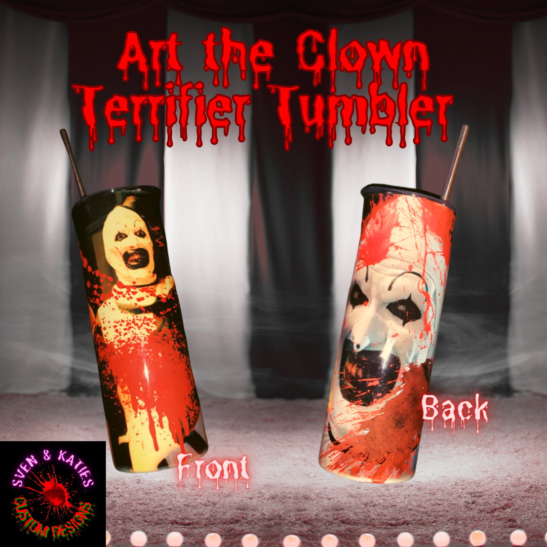 Art the Clown Terrifier Tumbler