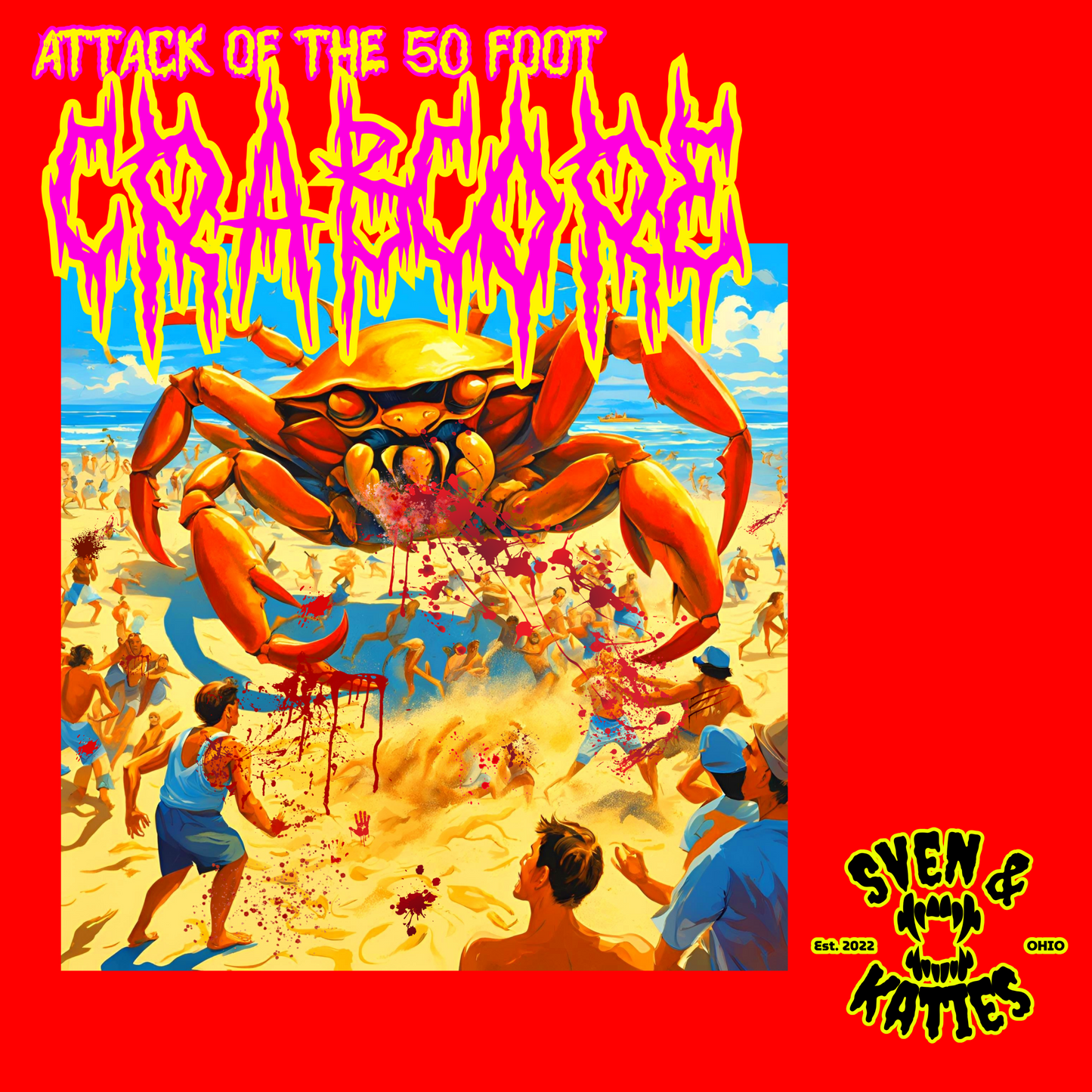 Attack of the 50 Foot Crabcore Shirt/Long Sleeve/Hoodie