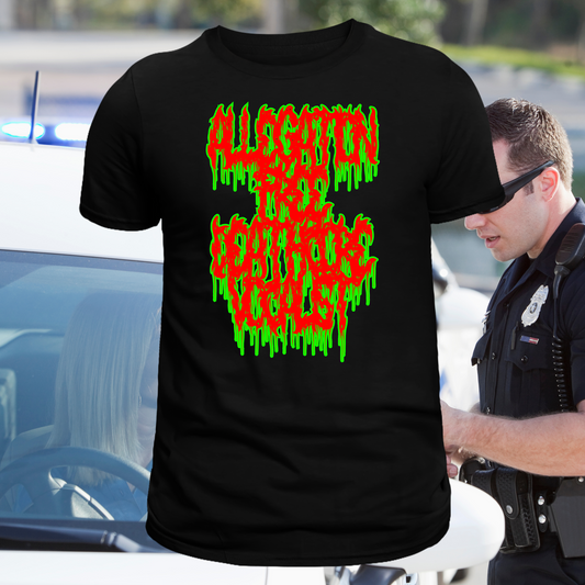 Allegation Free Deathcore Vocalist Shirt