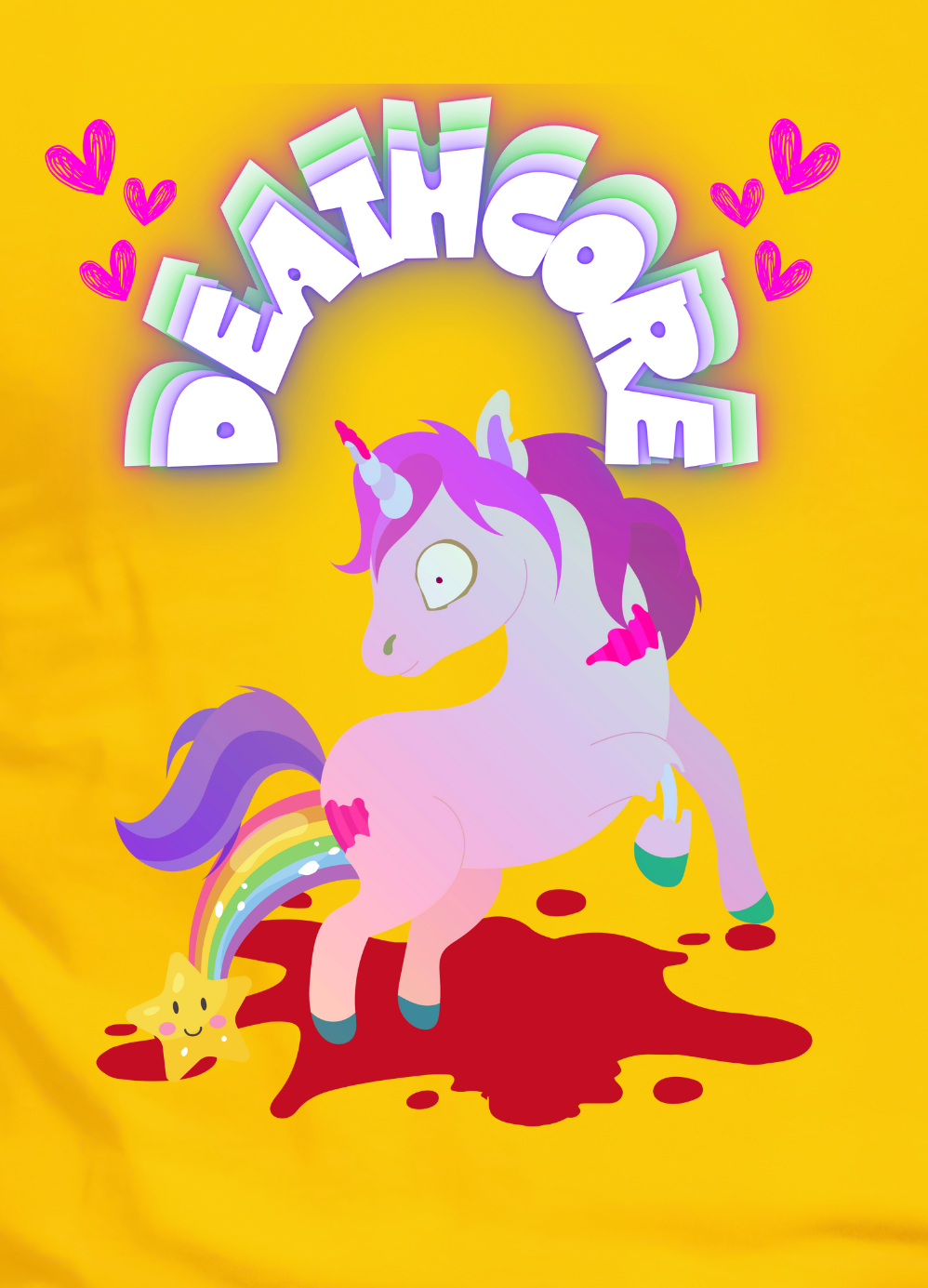 Deathcore Unicorn Shirt