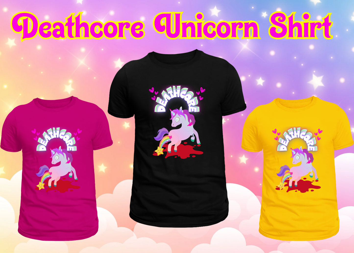 Deathcore Unicorn Shirt