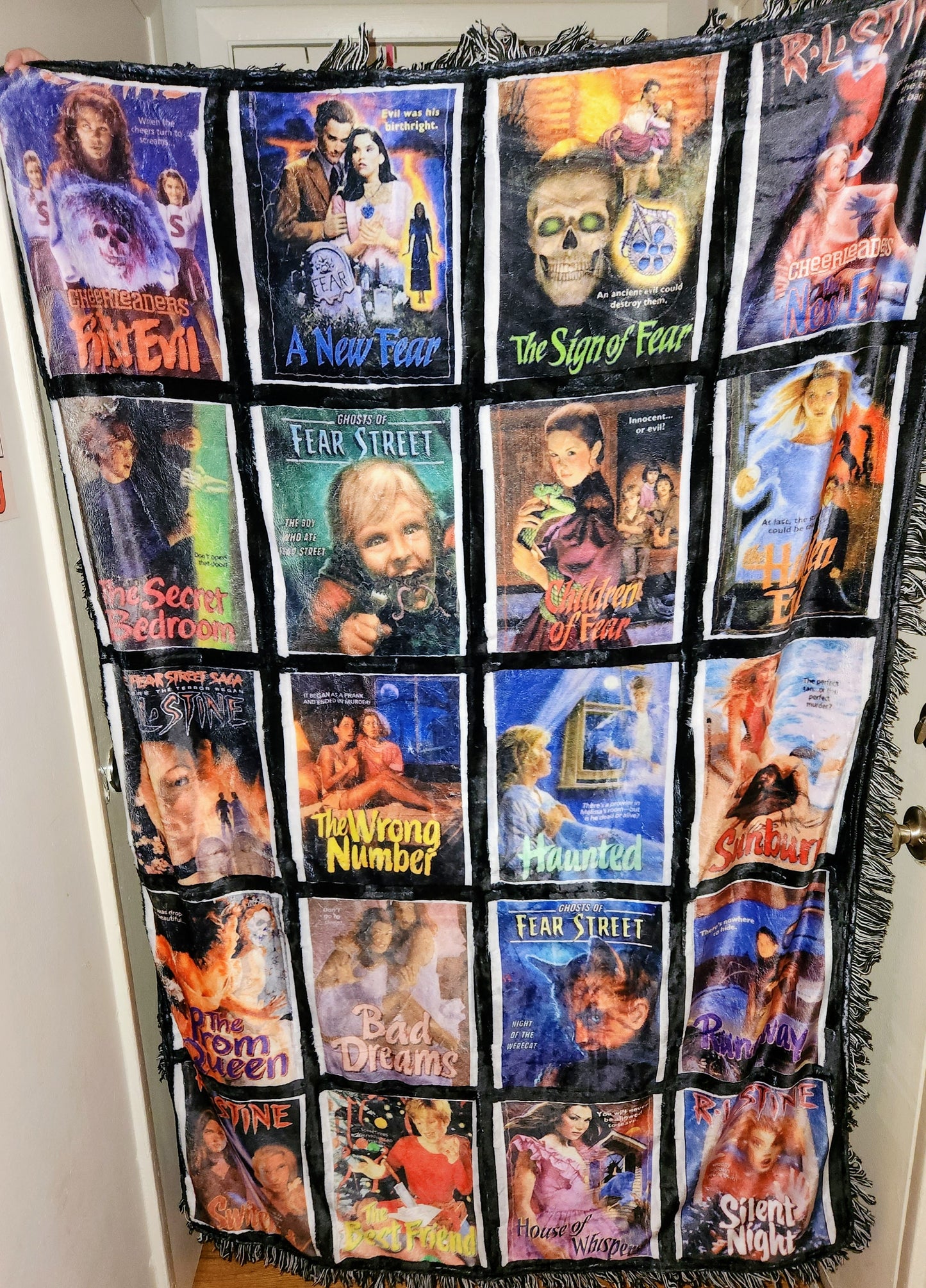 Fear Street Book Cover Blanket