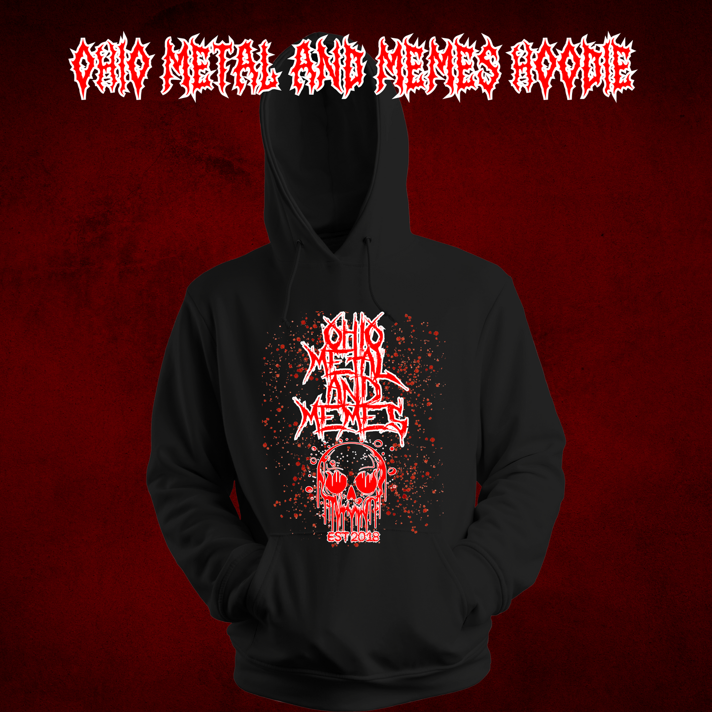 Ohio Metal and Memes Hoodie