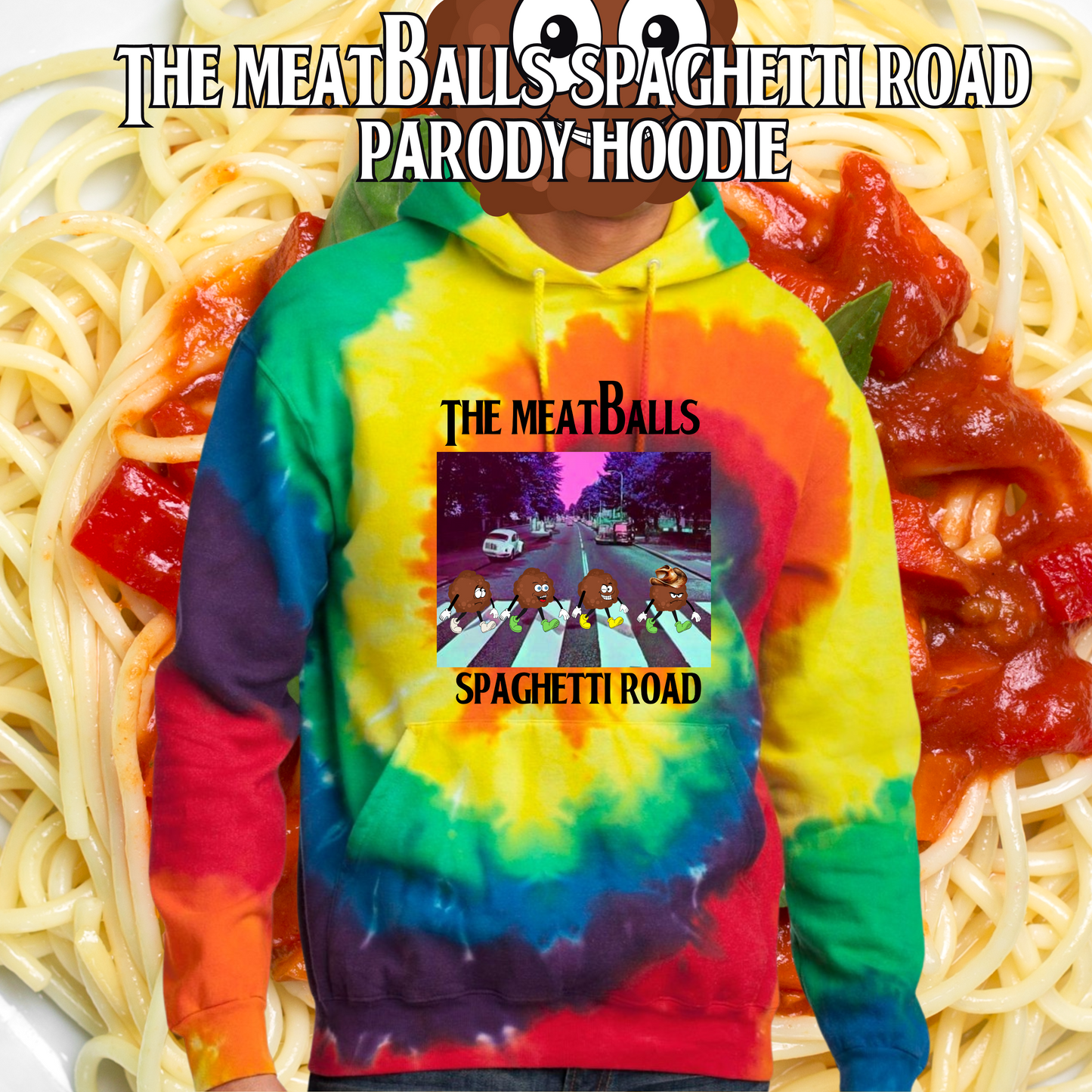 The Meatballs Spaghetti Road Parody Shirt and Hoodie