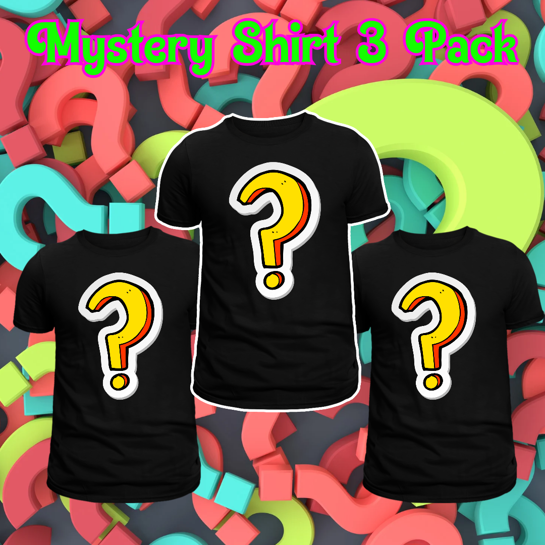 Mystery Shirts 3 Pack